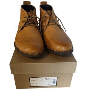 Cole Haan Tan Leather Men's Boots